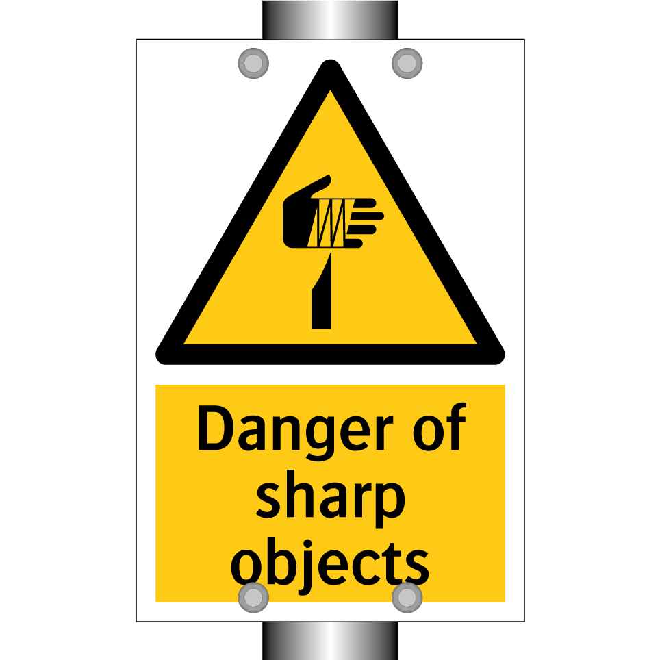 Danger of sharp objects