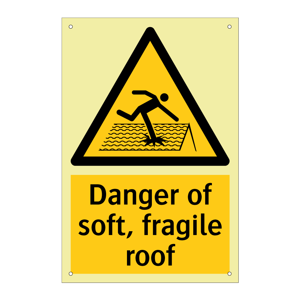 Danger of soft, fragile roof
