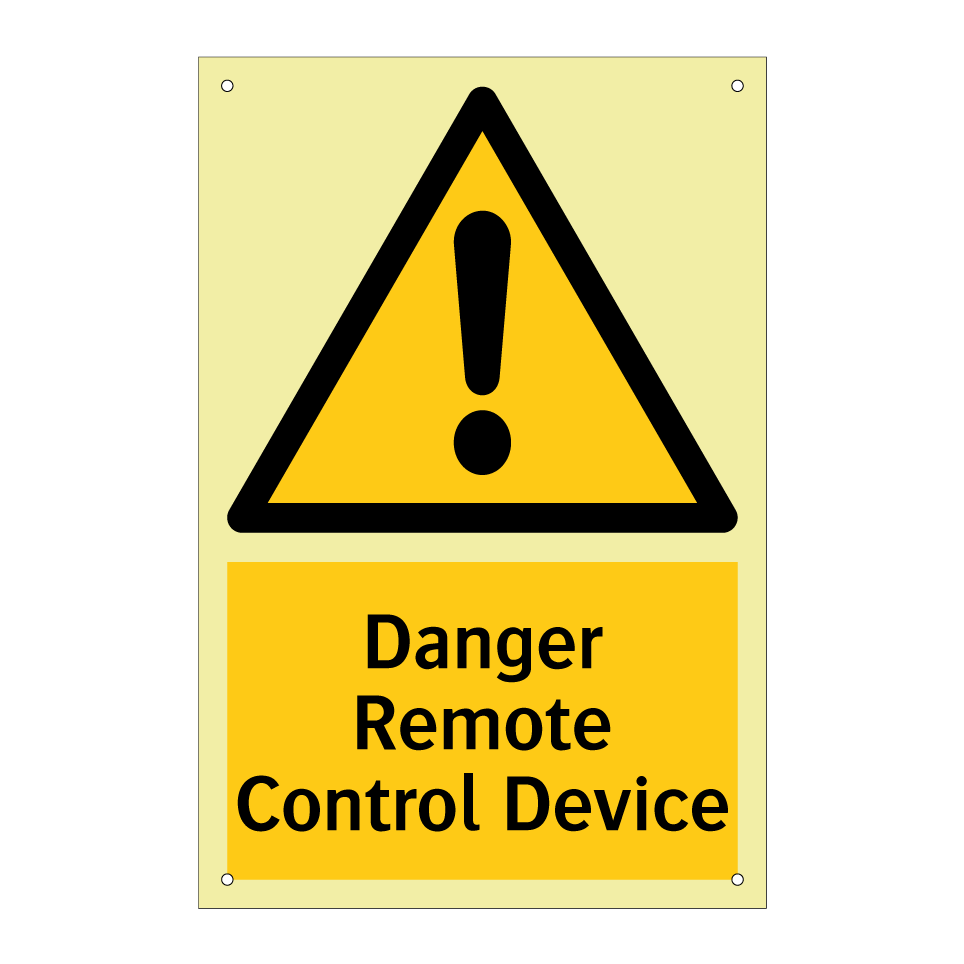 Danger Remote Control Device