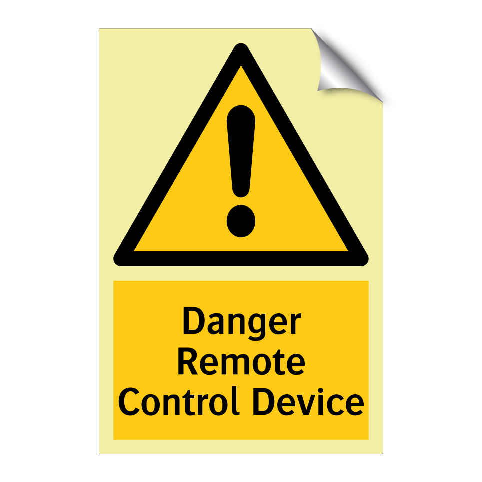 Danger Remote Control Device