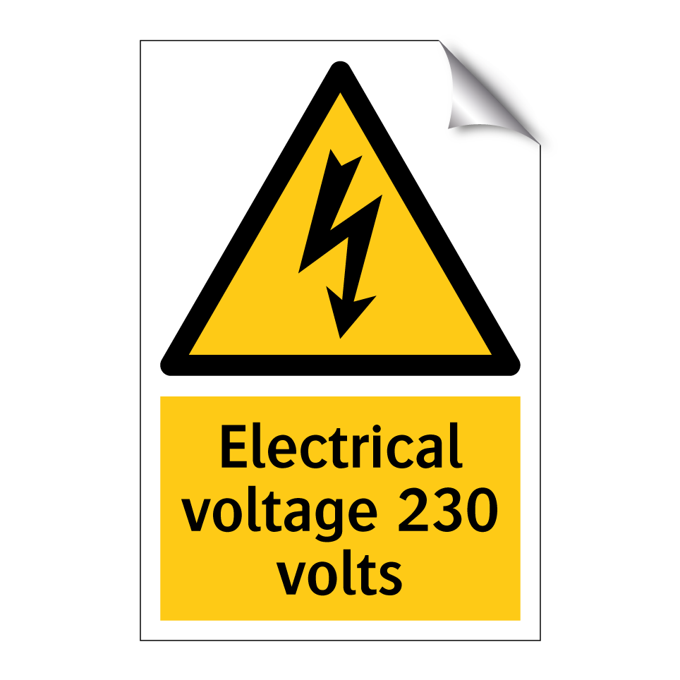Electrical voltage 230 volts