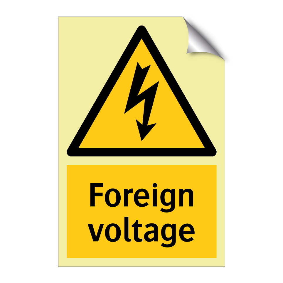 Foreign voltage