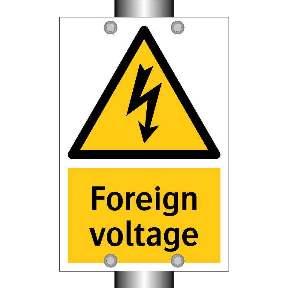 Foreign voltage