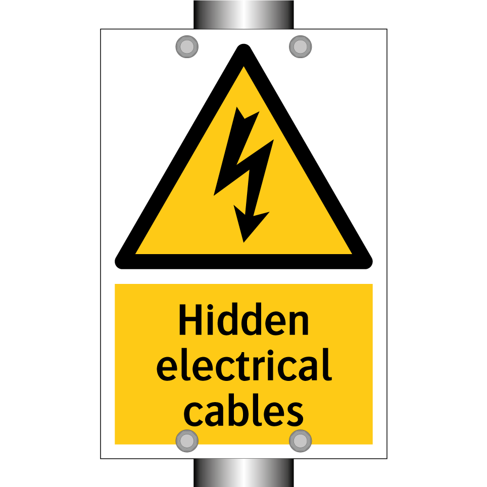 Hidden electrical cables