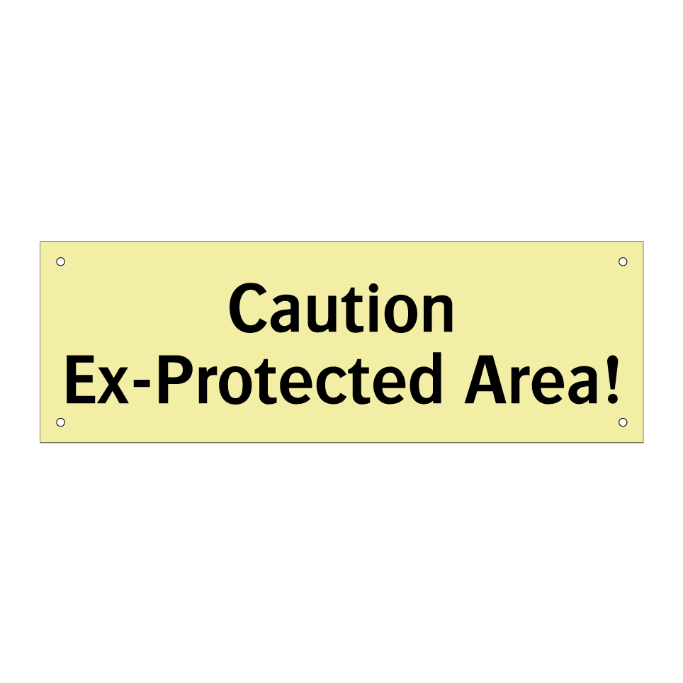 Caution Ex-Protected Area!