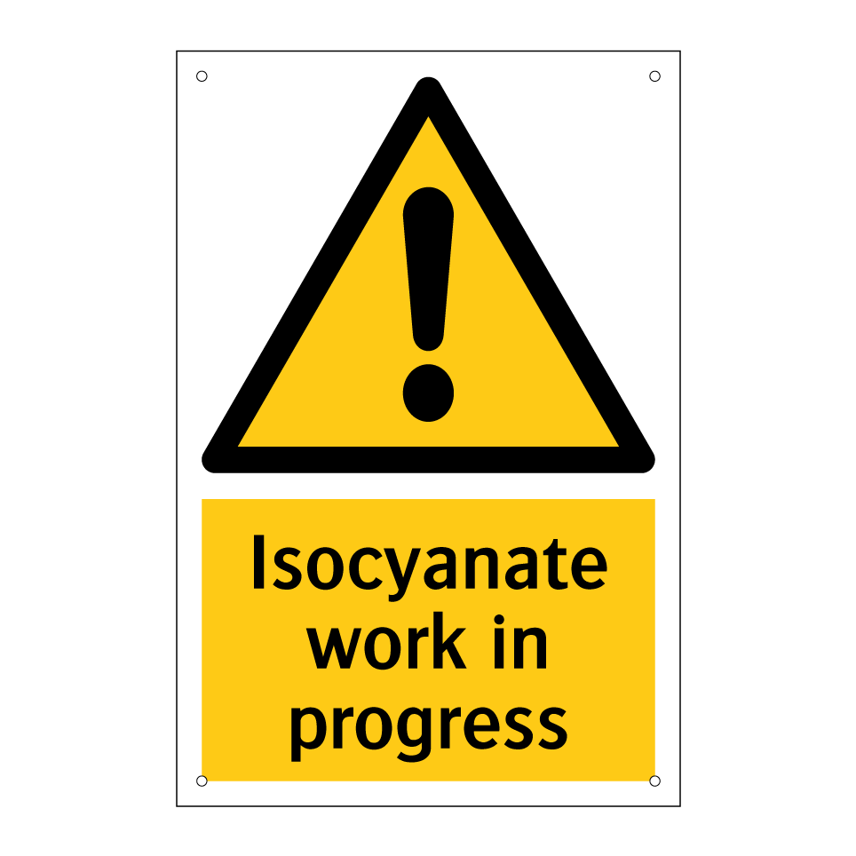 Isocyanate work in progress