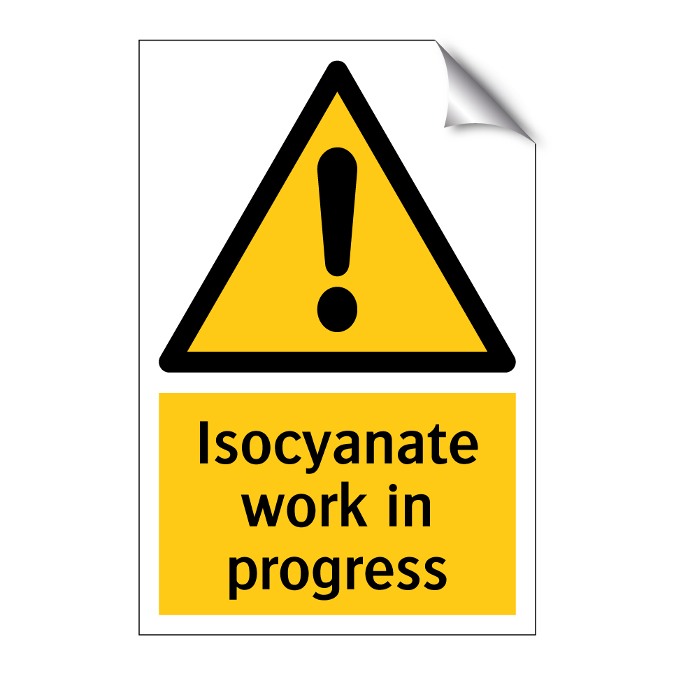Isocyanate work in progress