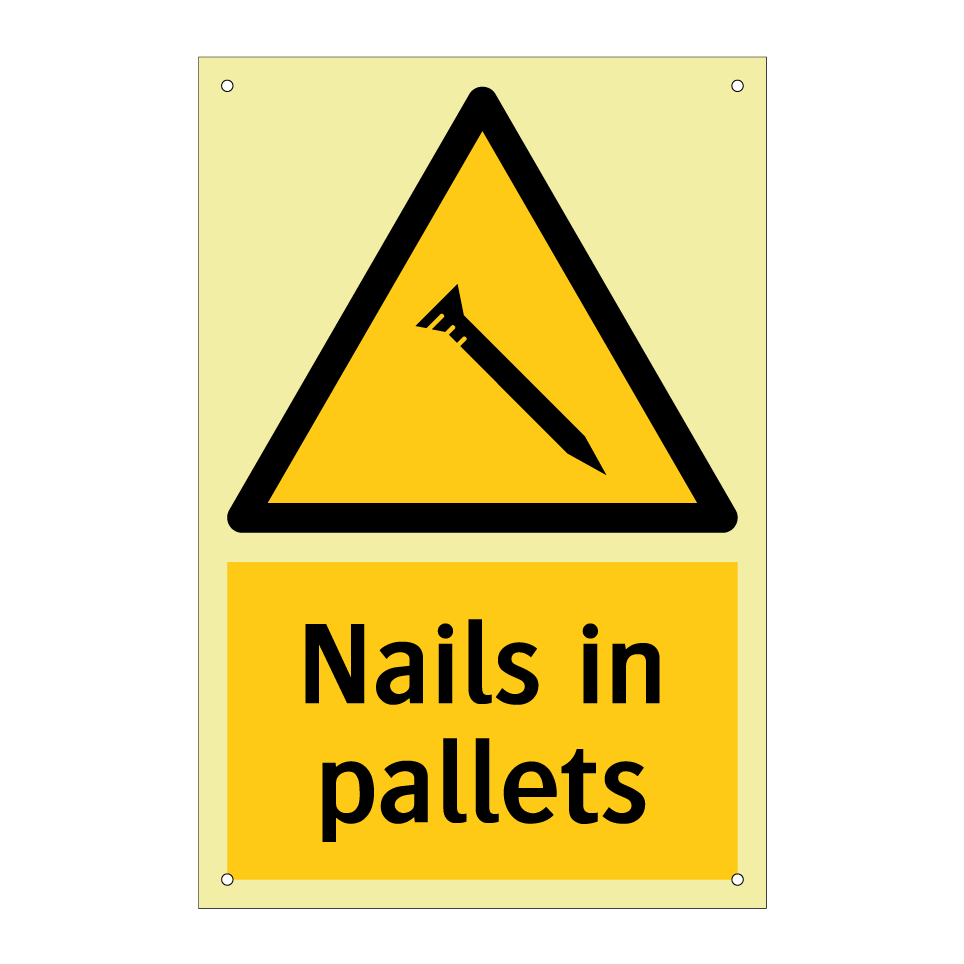 Nails in pallets