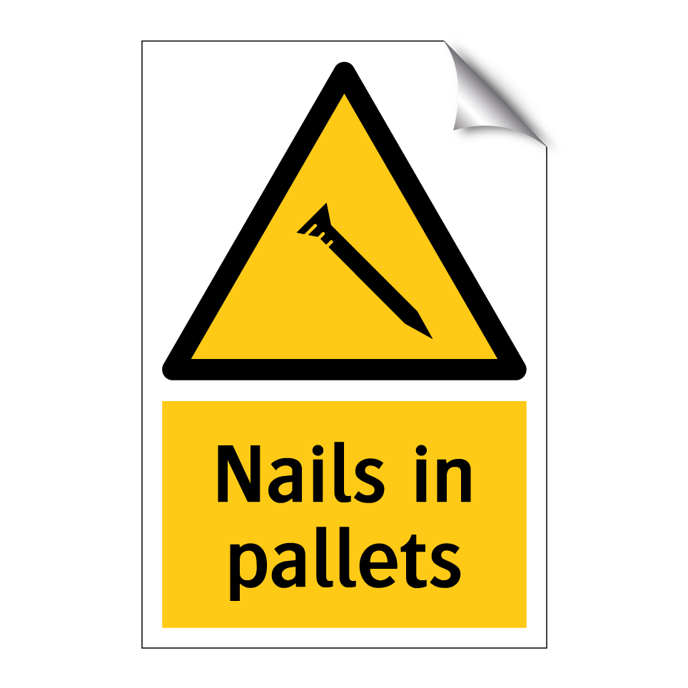 Nails in pallets