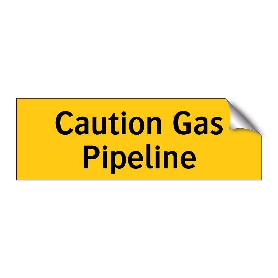 Caution Gas Pipeline
