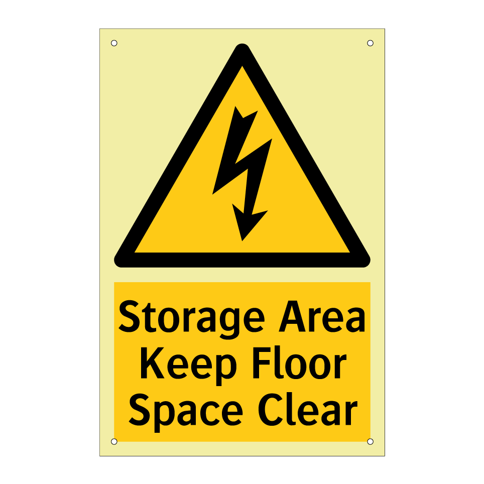 Storage Area Keep Floor Space Clear