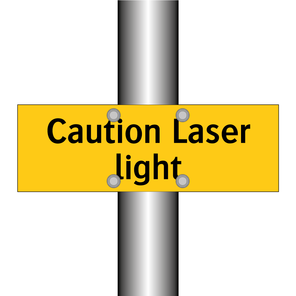 Caution Laser light
