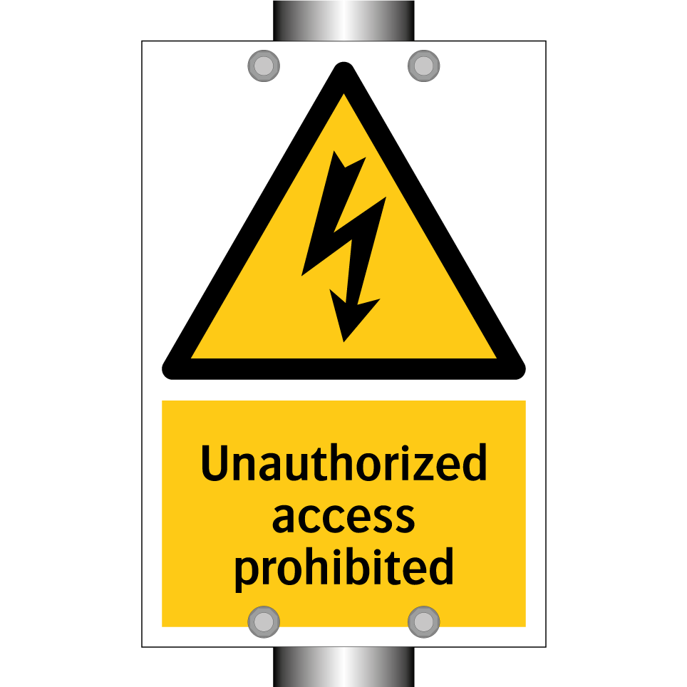 Unauthorized access prohibited