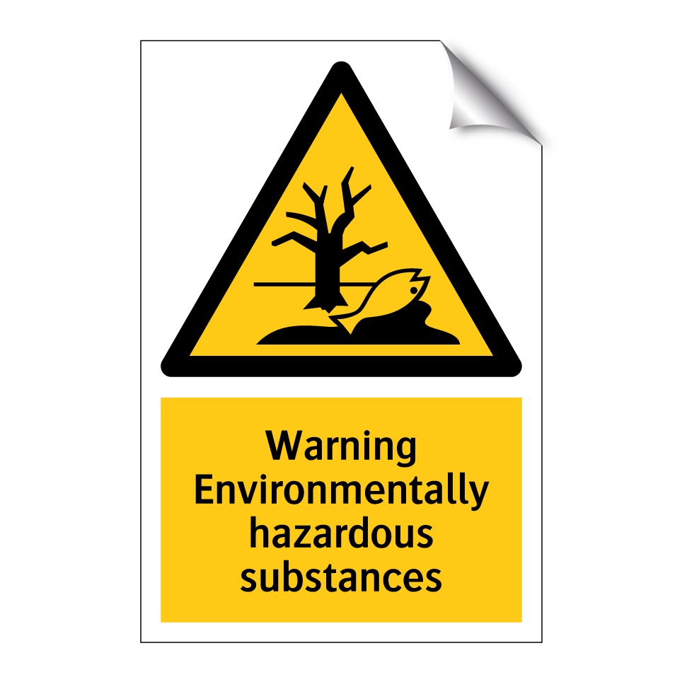 Warning Environmentally hazardous substances