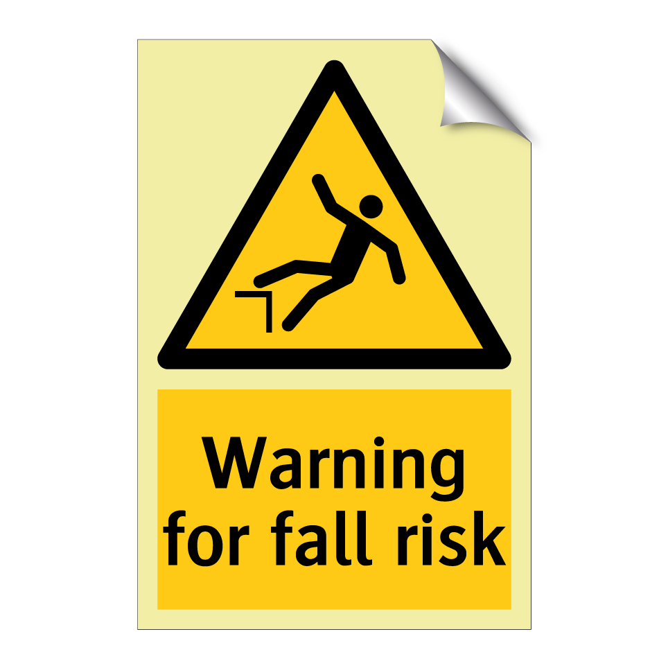 Warning for fall risk