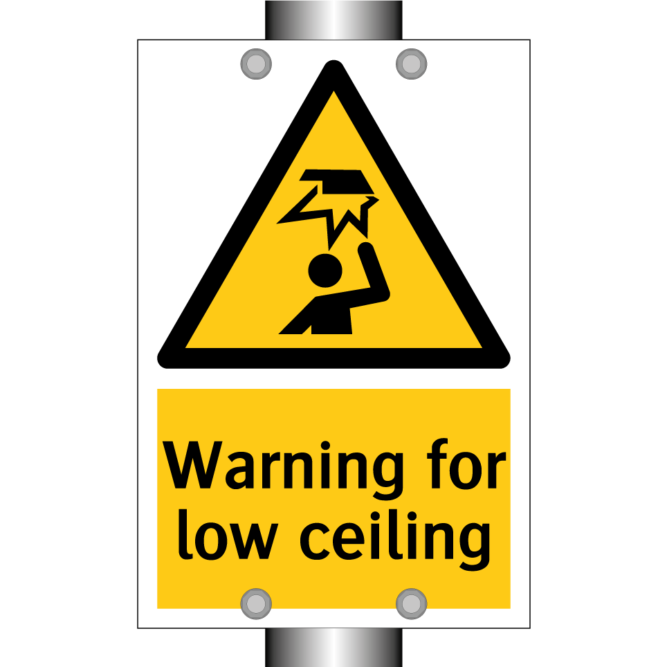 Warning for low ceiling