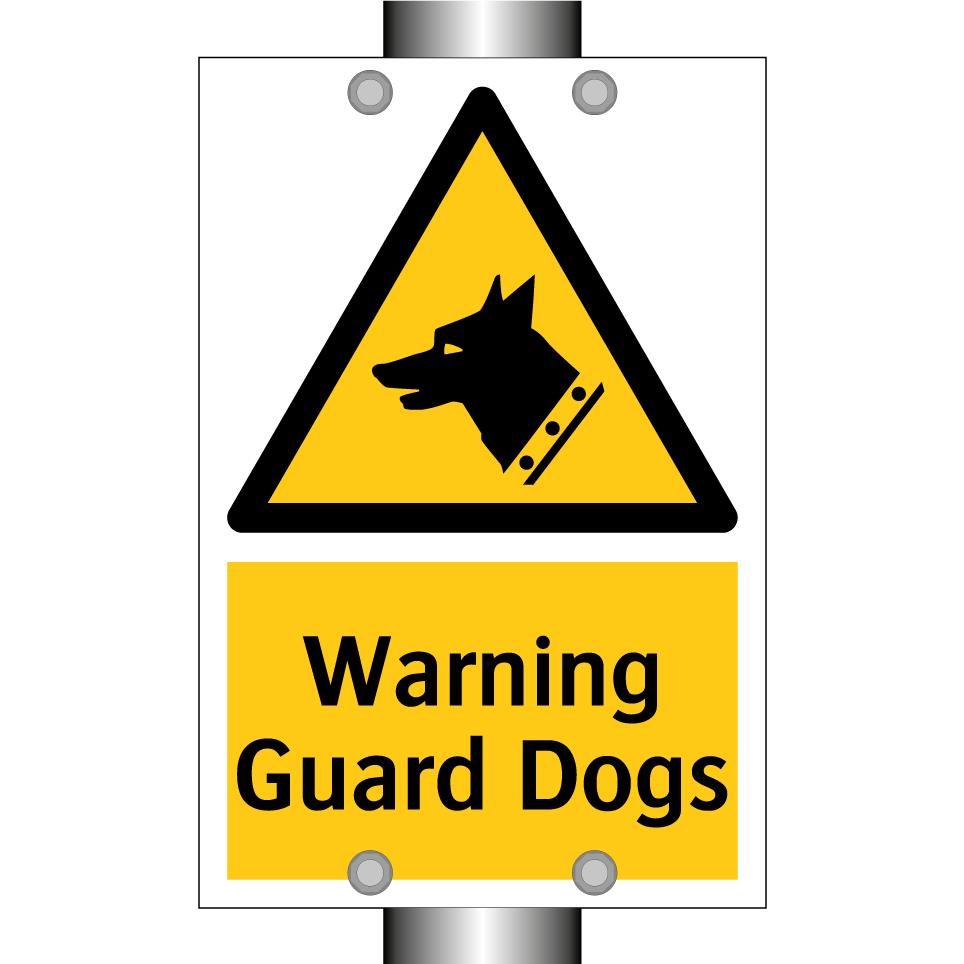 Warning Guard Dogs