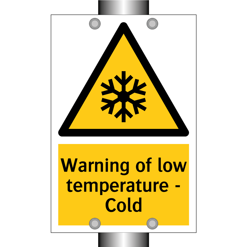 Warning of low temperature - Cold