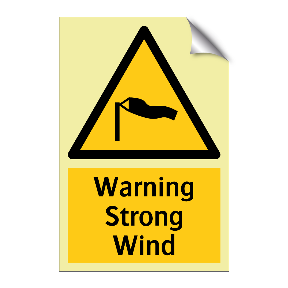 Warning Strong Wind