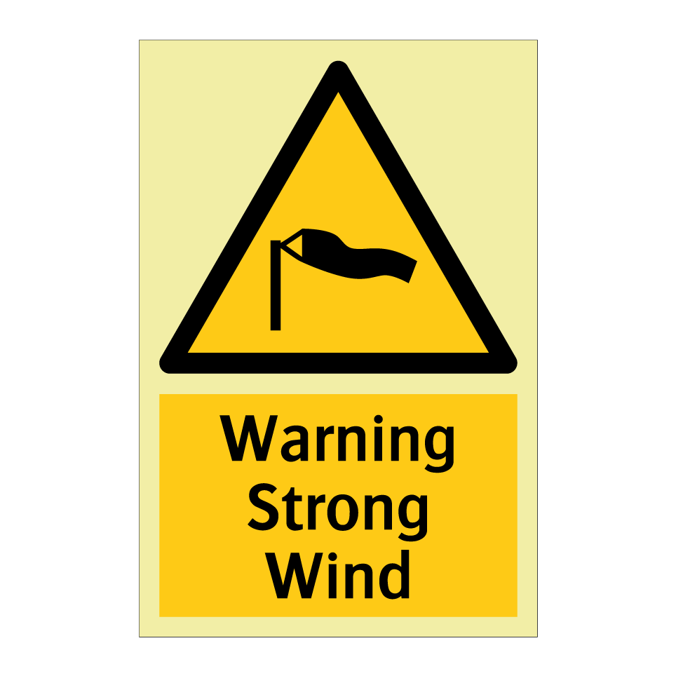 Warning Strong Wind