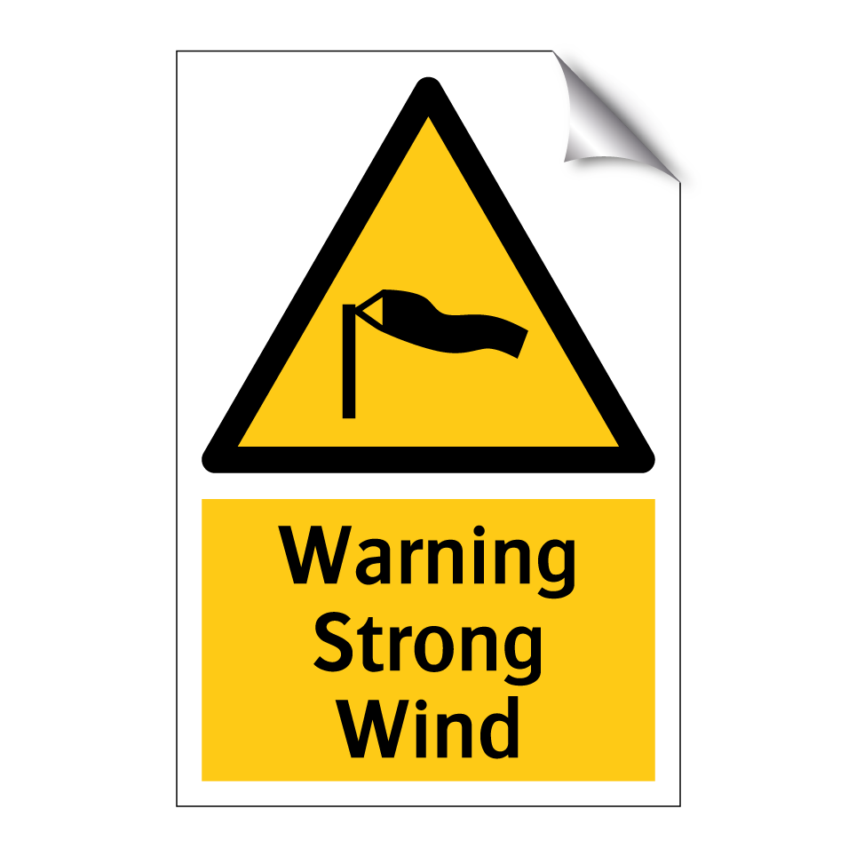 Warning Strong Wind
