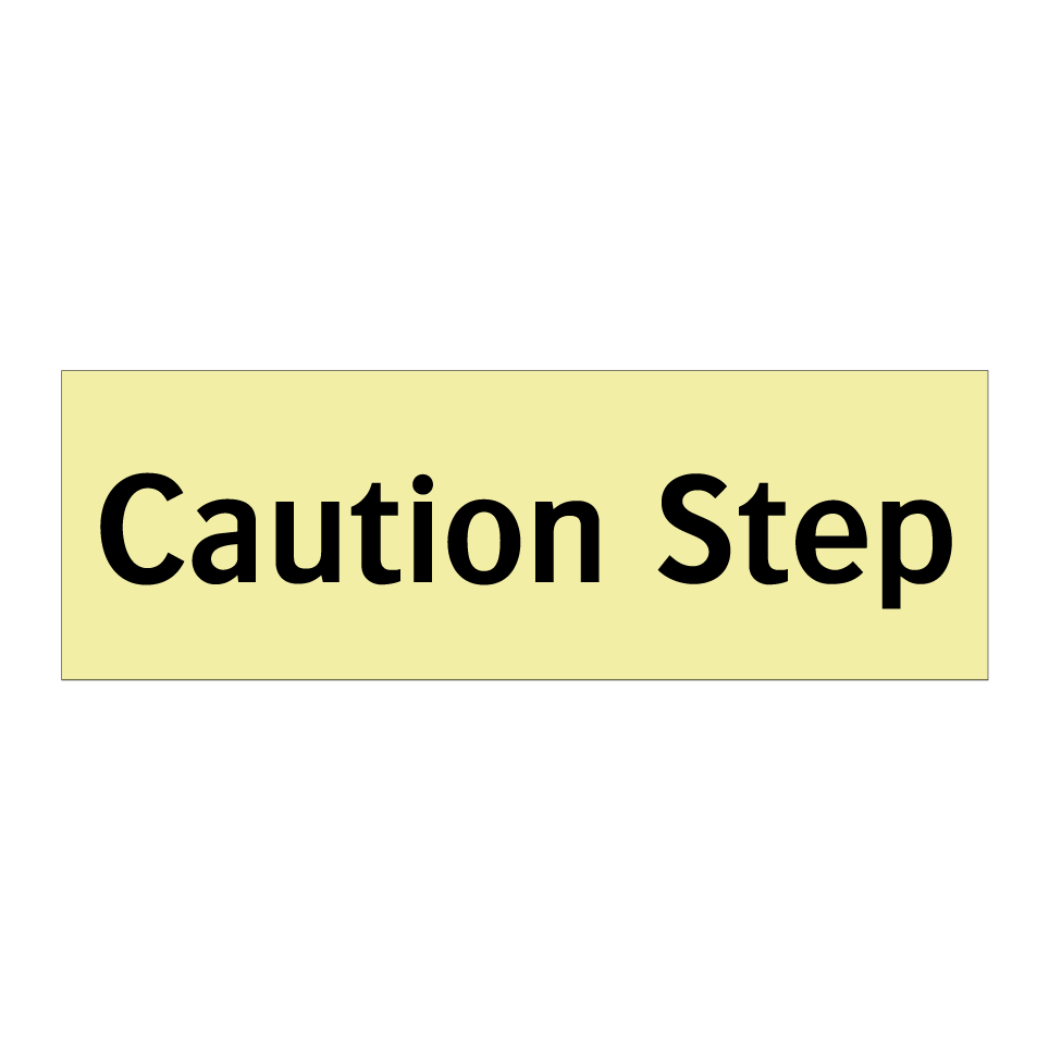 Caution Step