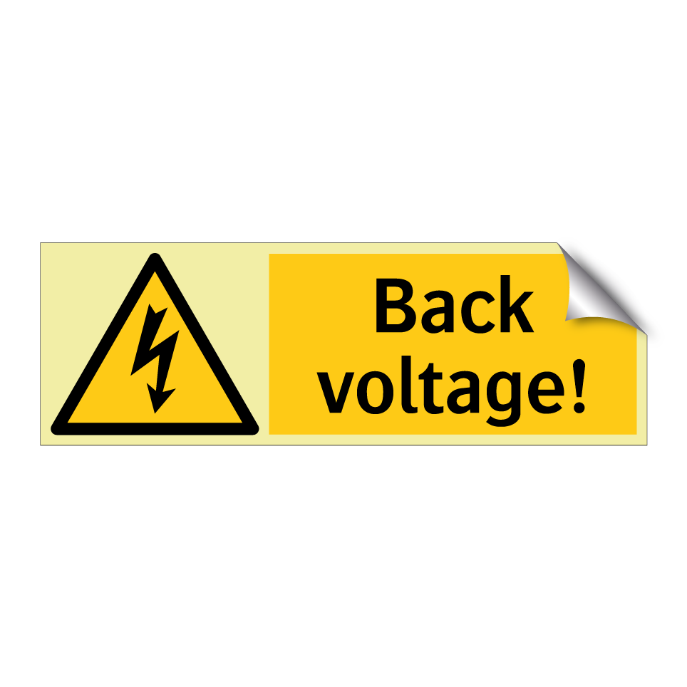 Back voltage!