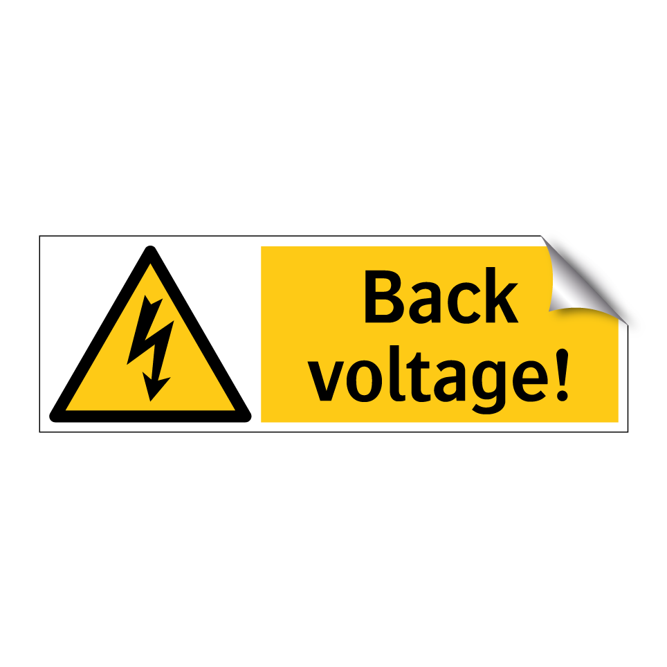 Back voltage!