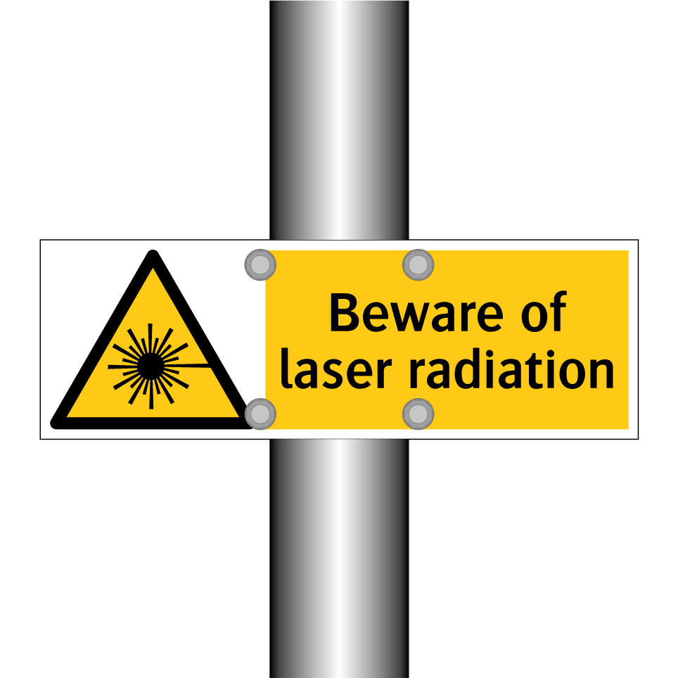 Beware of laser radiation