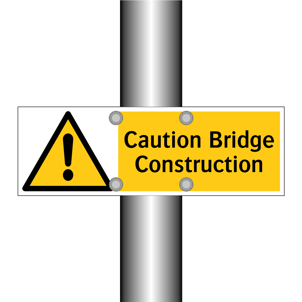 Caution Bridge Construction