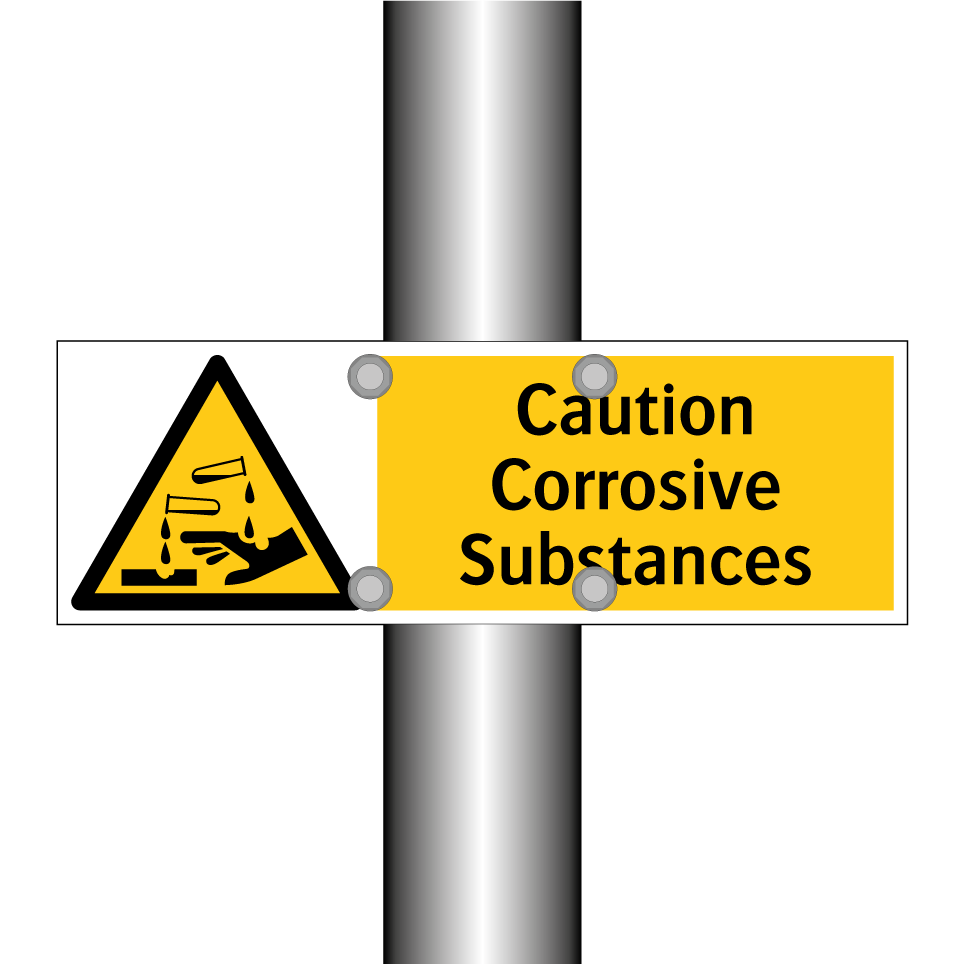 Caution Corrosive Substances