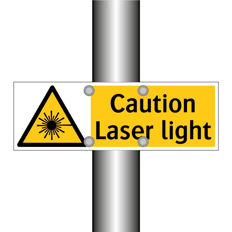Caution Laser light