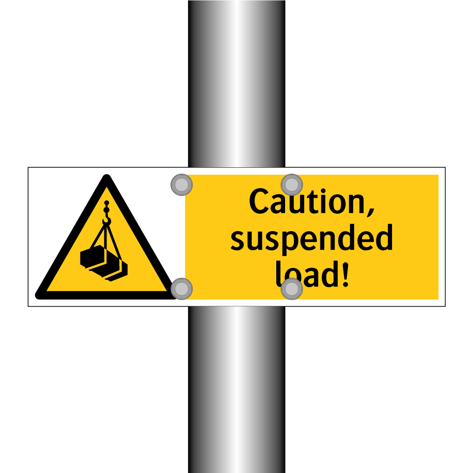 Caution, suspended load!