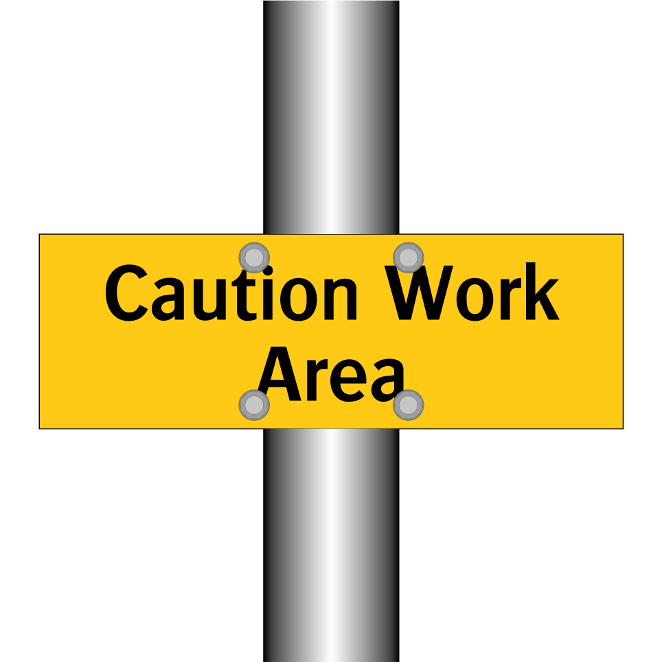 Caution Work Area