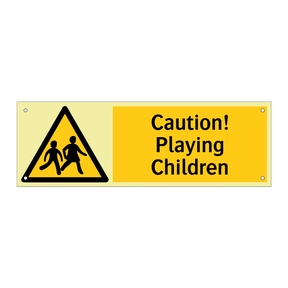 Caution! Playing Children
