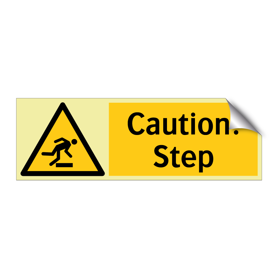 Caution! Step