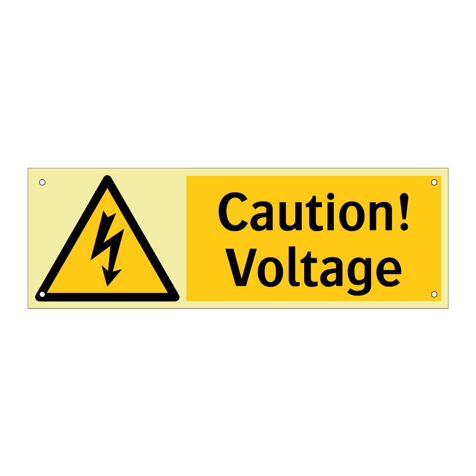 Caution! Voltage