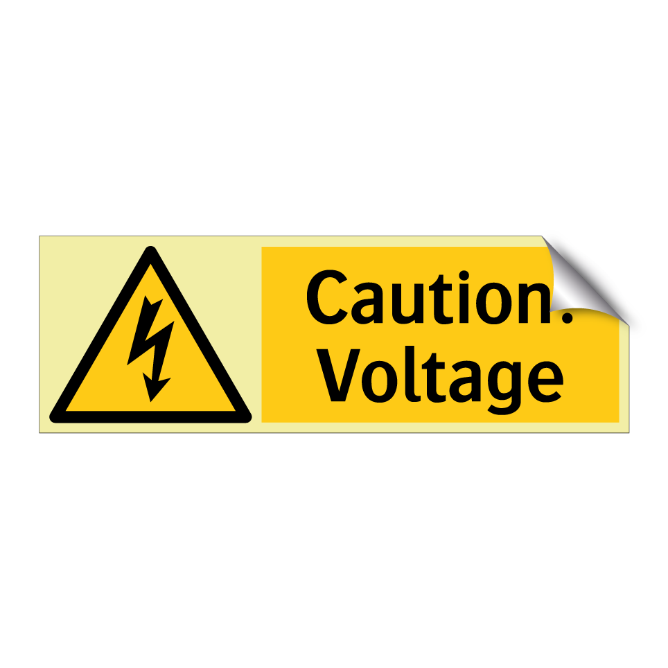 Caution! Voltage