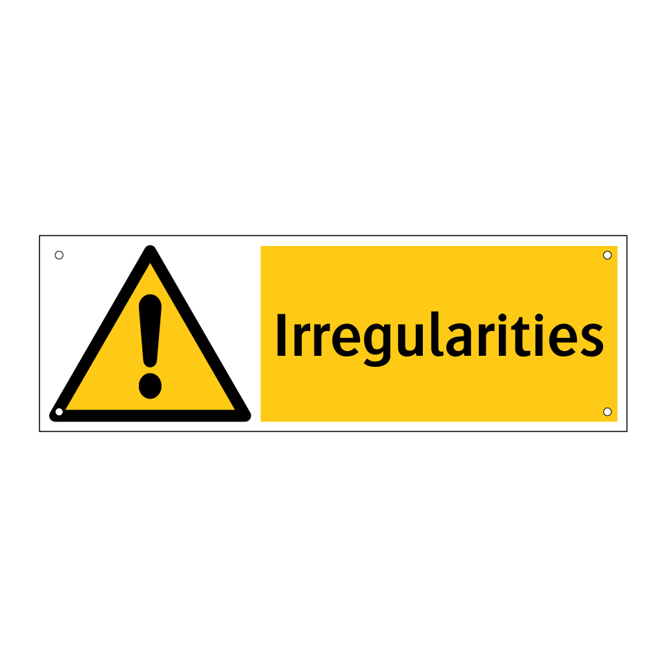 Irregularities