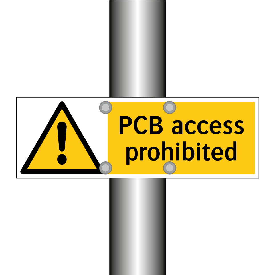 PCB access prohibited