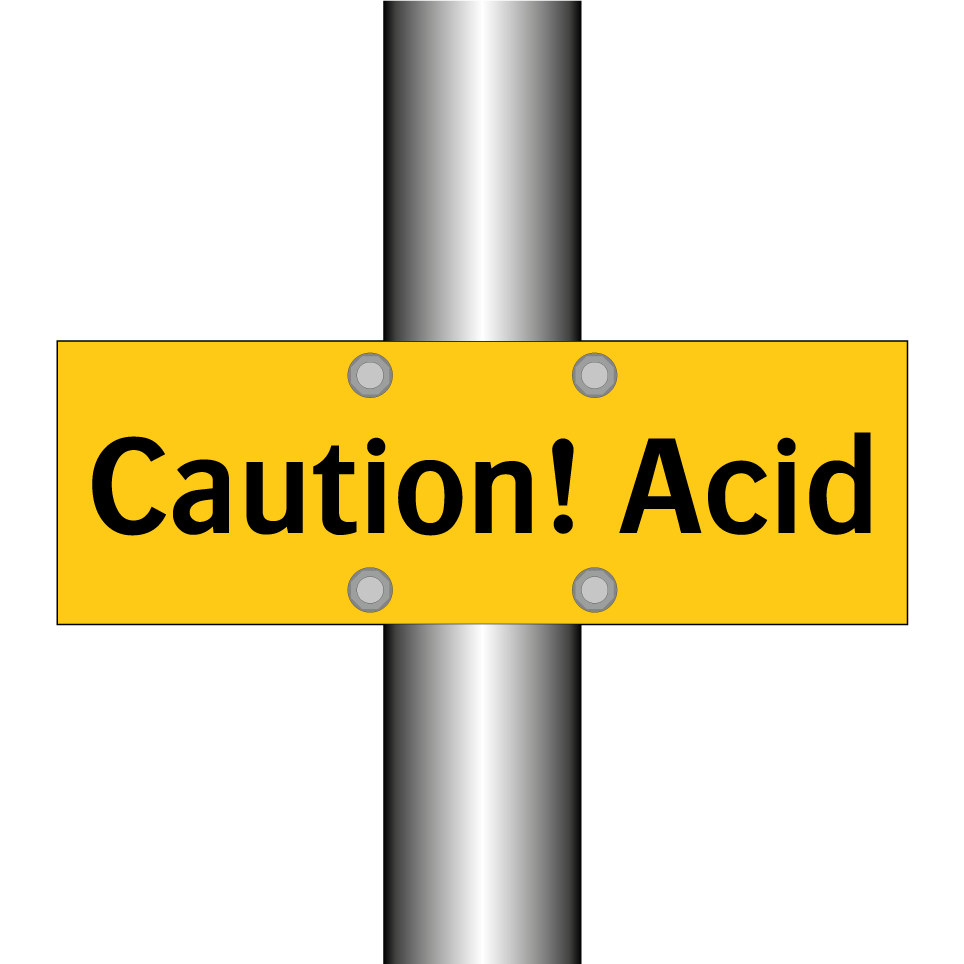 Caution! Acid