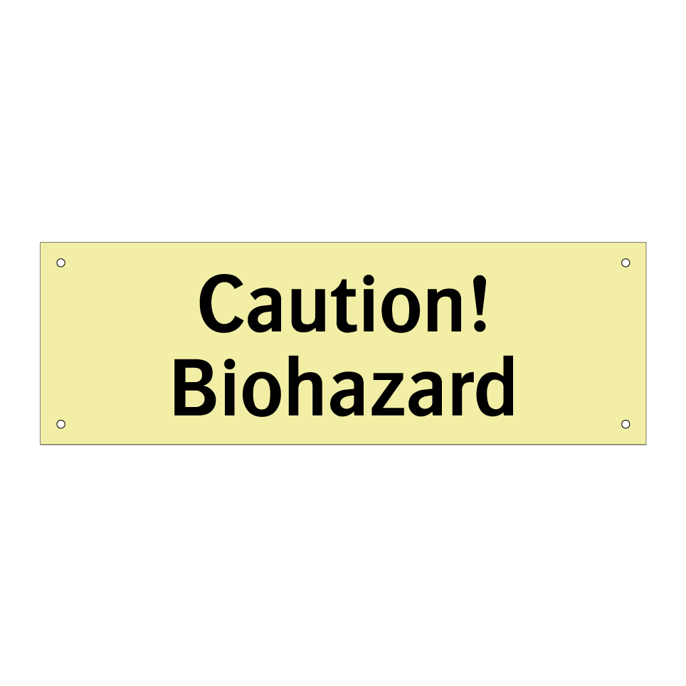 Caution! Biohazard