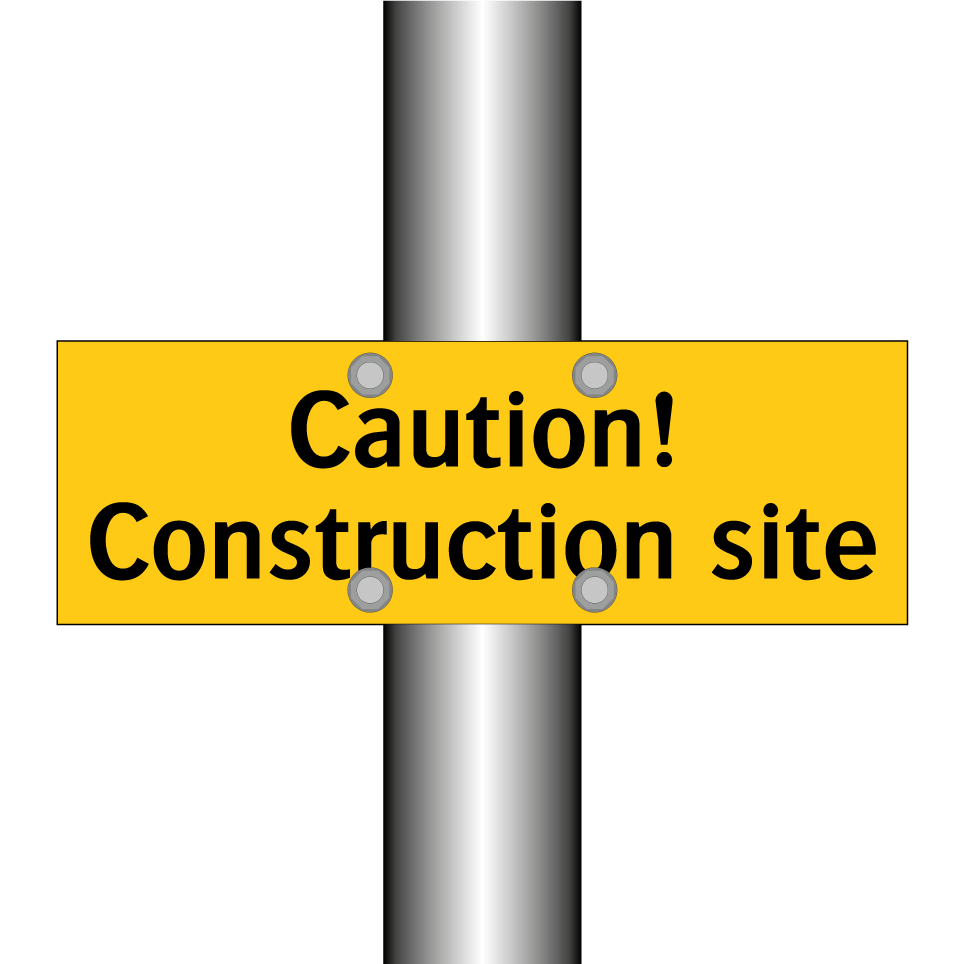 Caution! Construction site