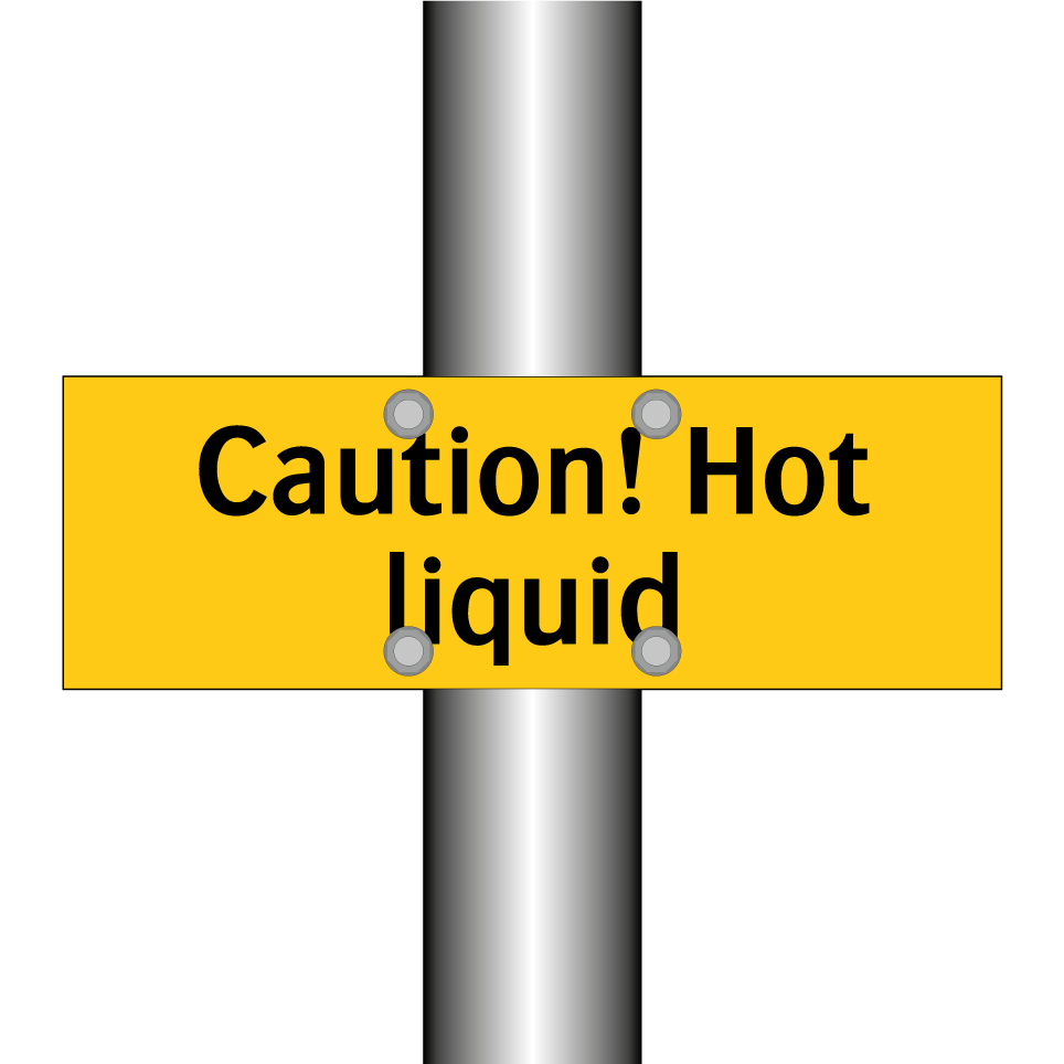 Caution! Hot liquid