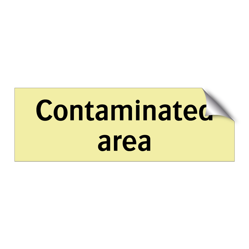 Contaminated area