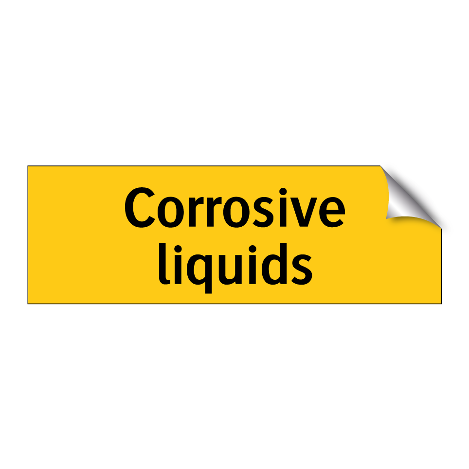 Corrosive liquids