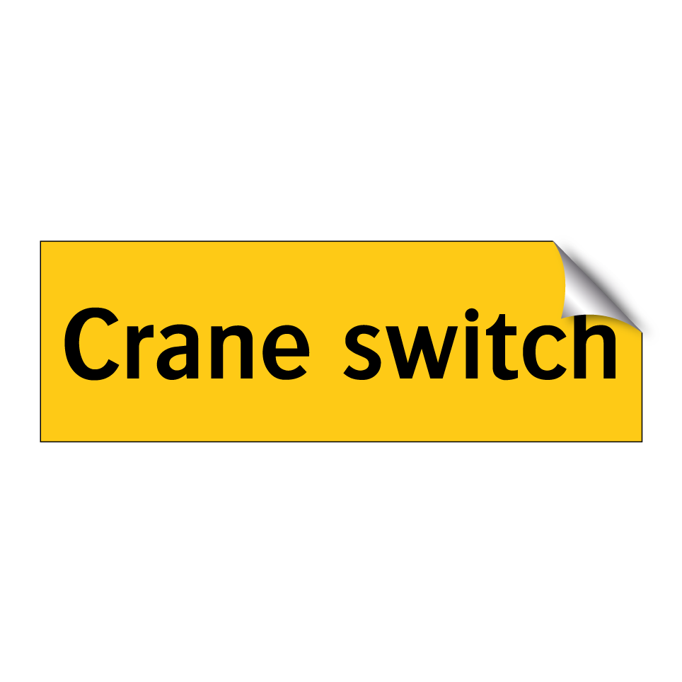 Crane switch