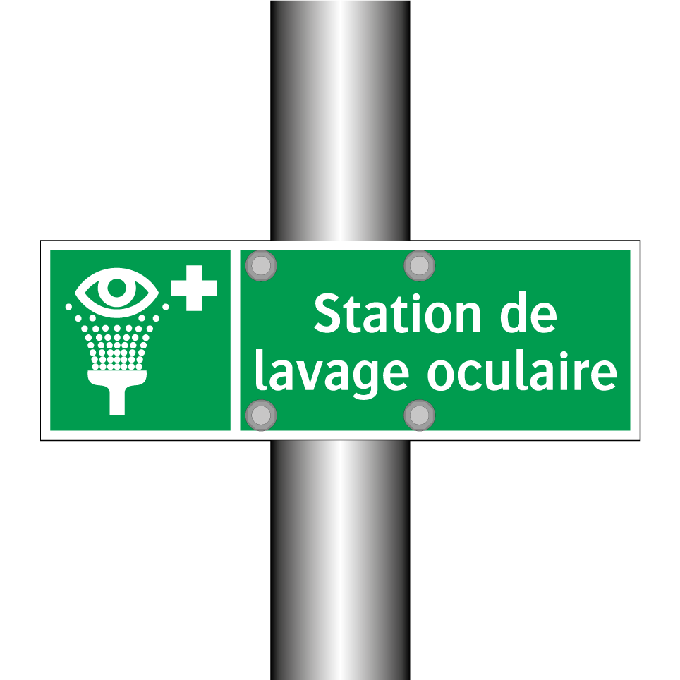 Station de lavage oculaire