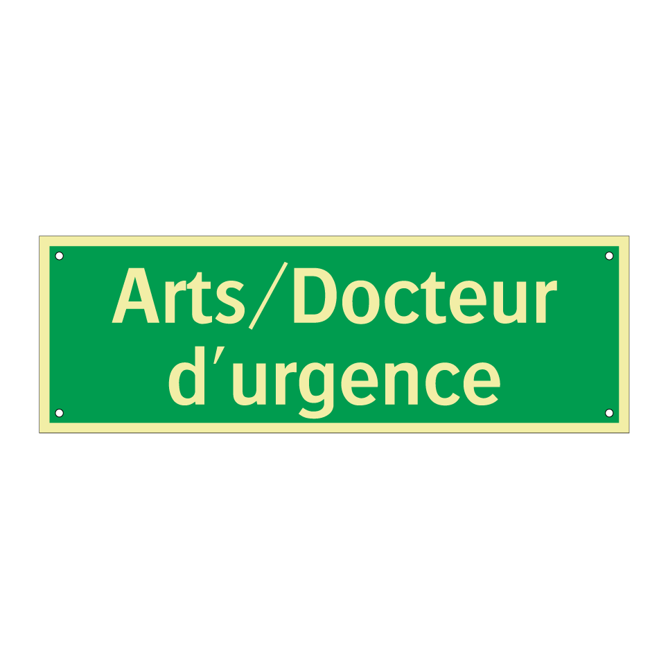 Arts/Docteur d'urgence