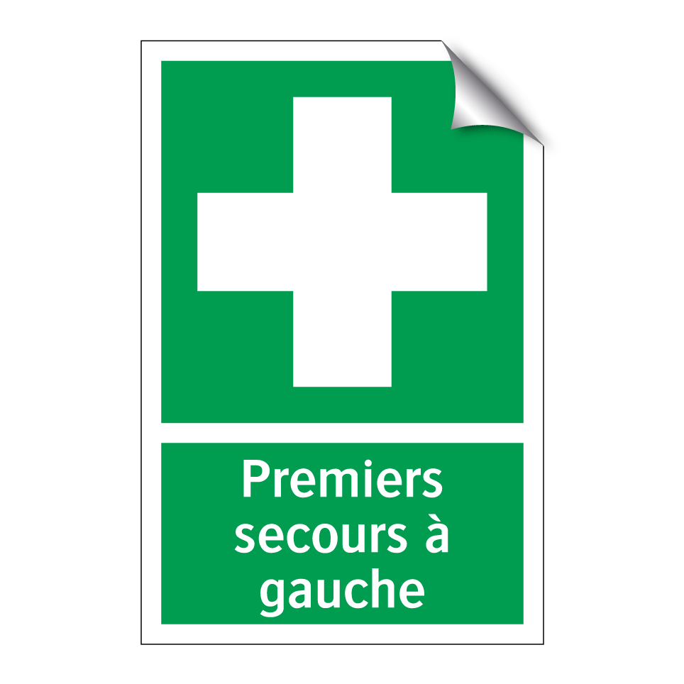 Premiers secours à gauche